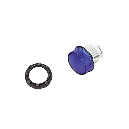 Abb 22MM MODULAR - PILOT LIGHTS, BLUE LENS,  ML1-100L